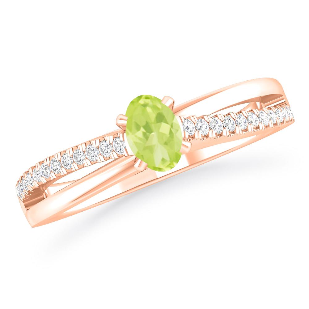 Rose Gold - Peridot