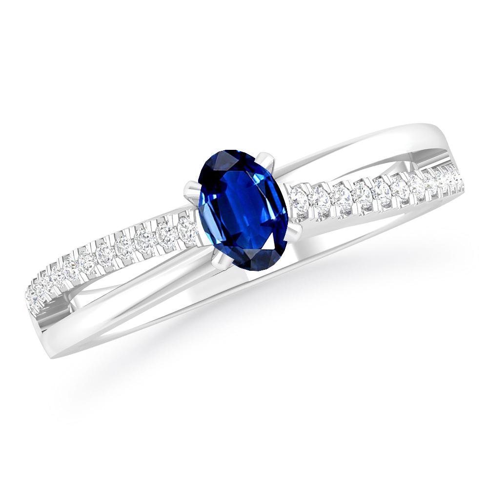 White Gold - Sapphire