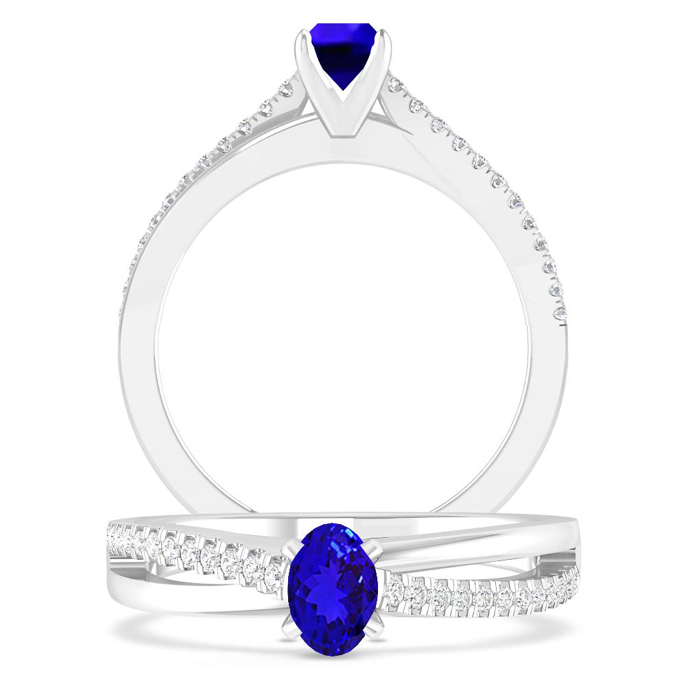 White Gold - Tanzanite