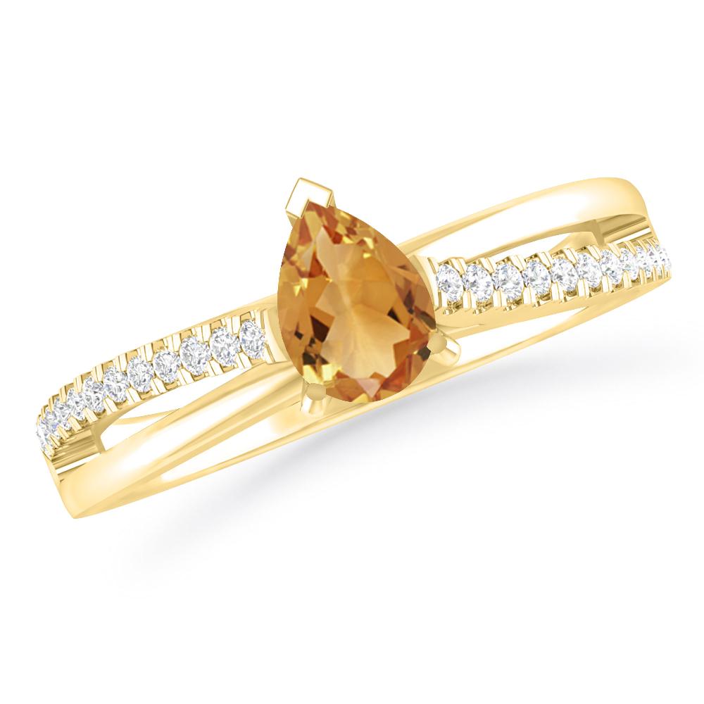 Yellow Gold - Citrine