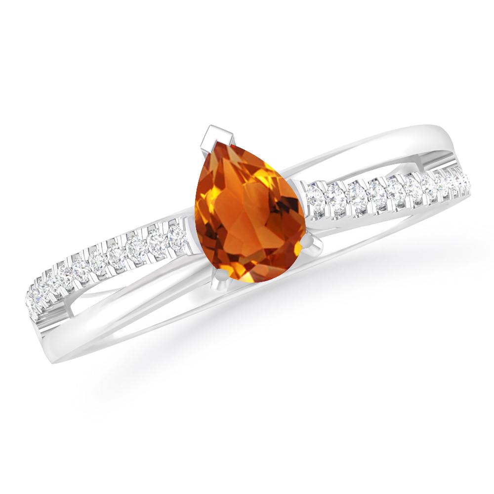 White Gold - Citrine