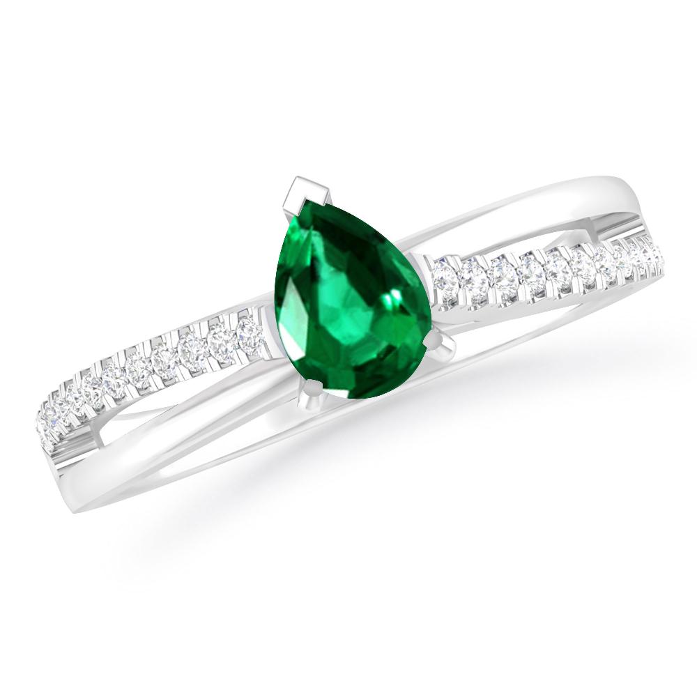 White Gold - Emerald