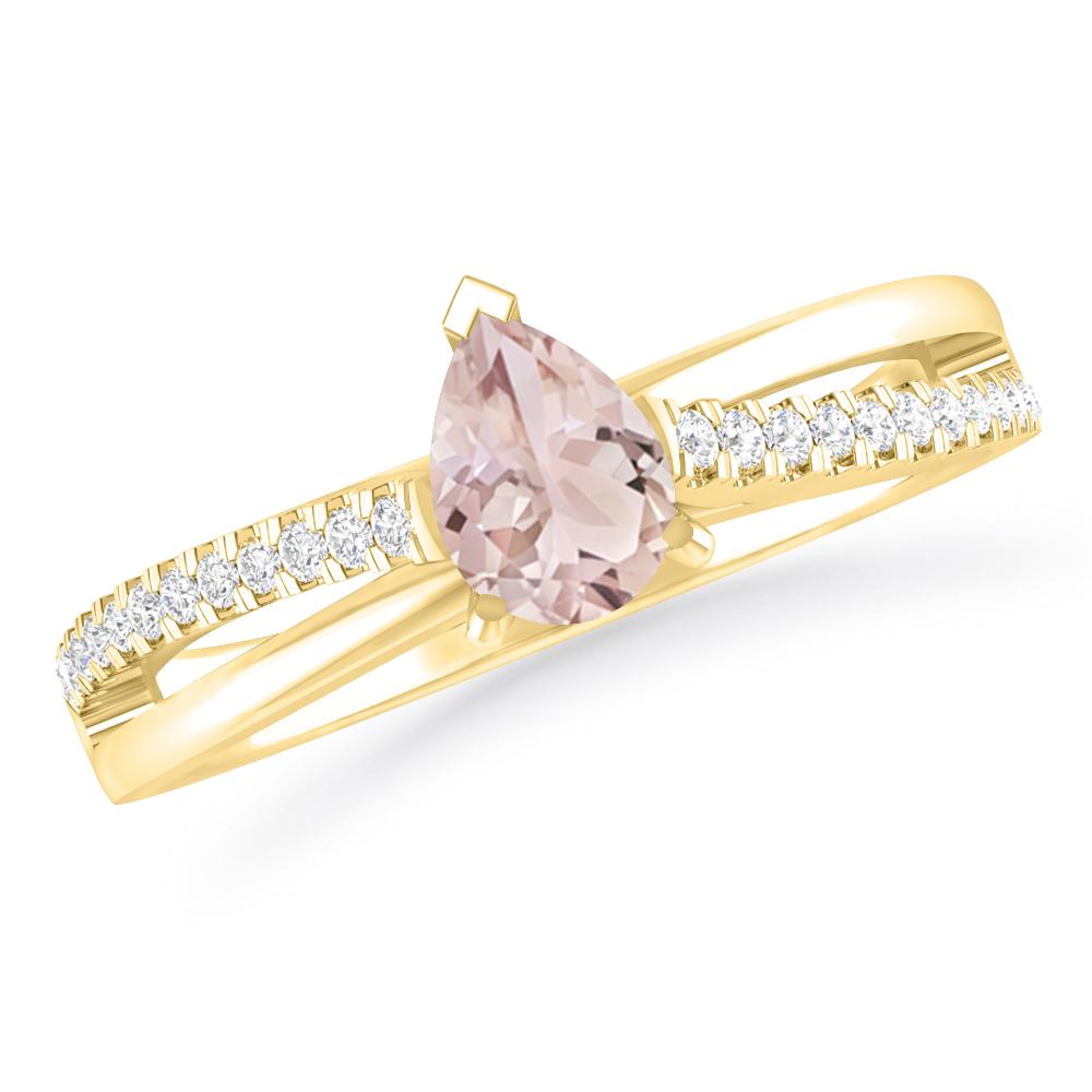 Yellow Gold - Morganite