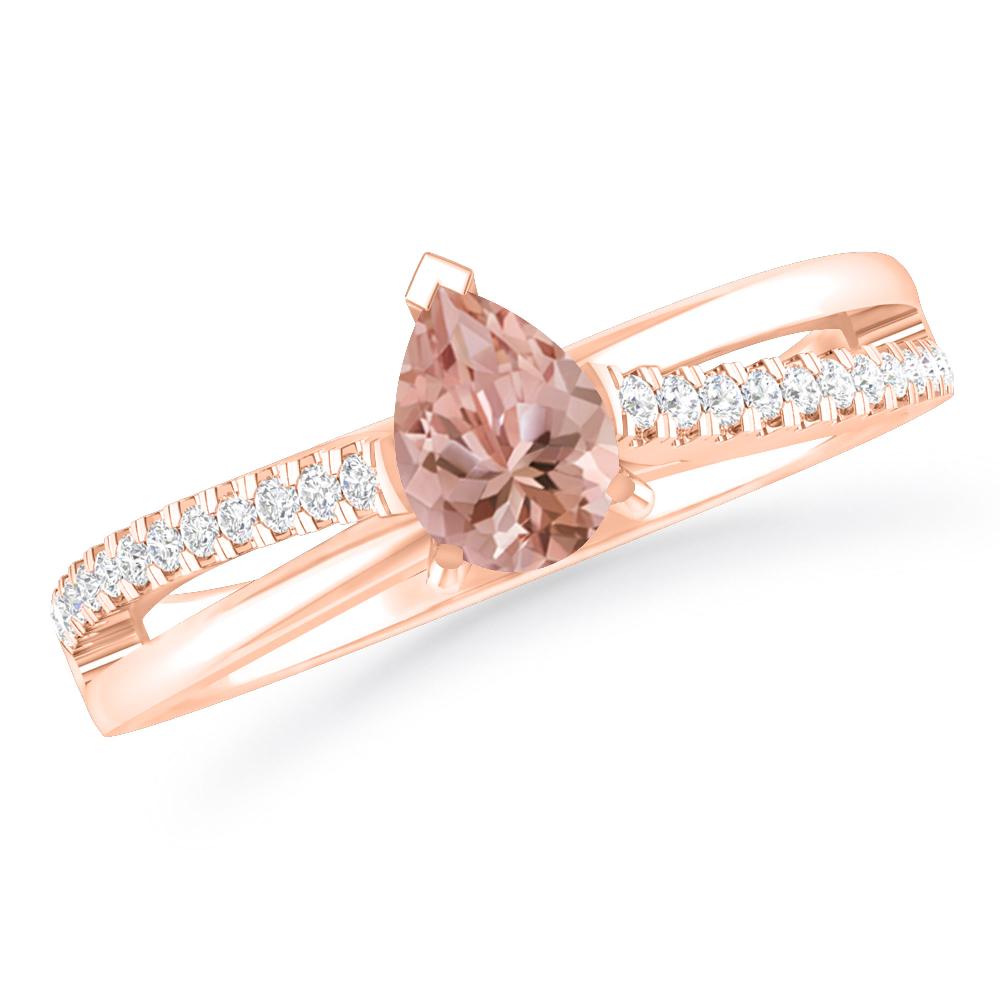 Rose Gold - Morganite