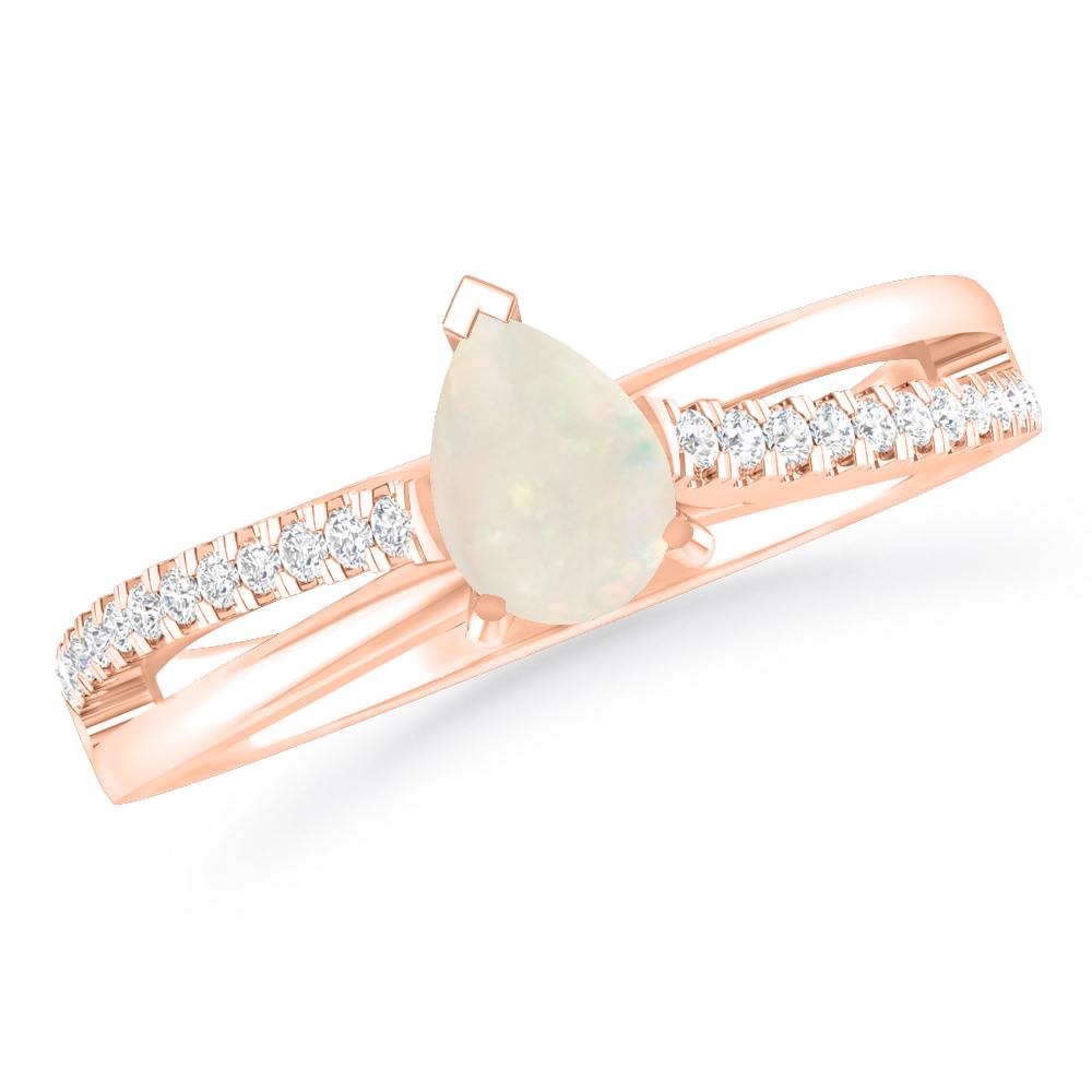 Rose Gold - Opal