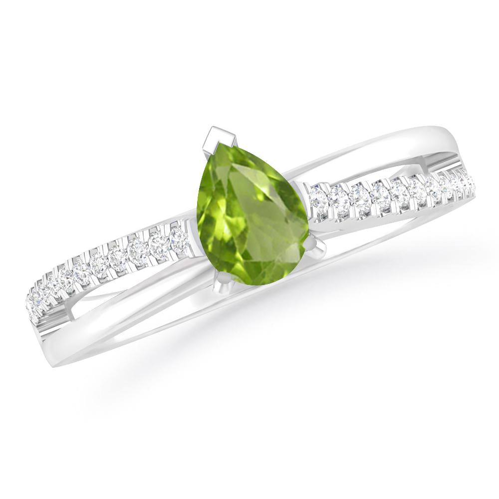 White Gold - Peridot