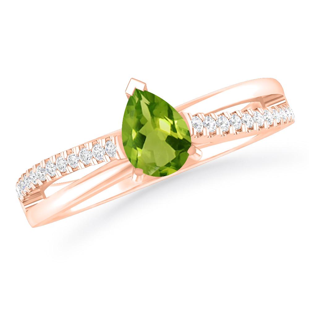 Rose Gold - Peridot