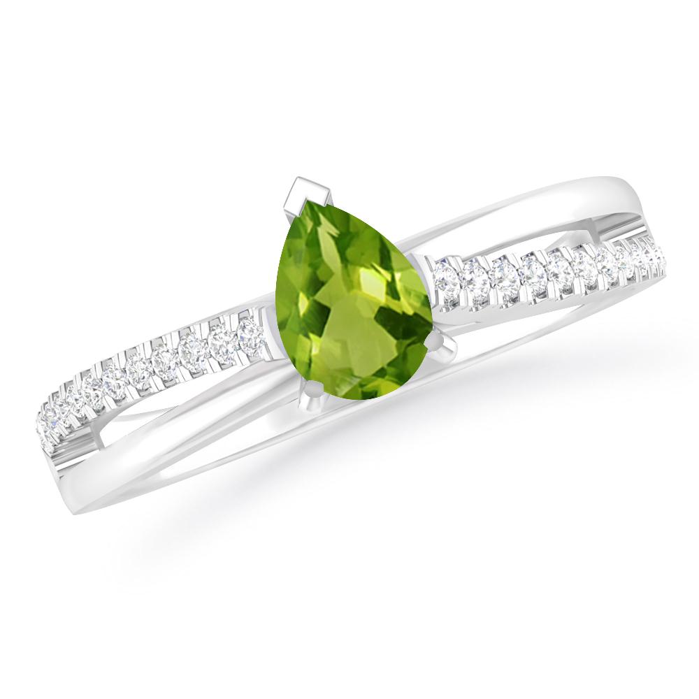 White Gold - Peridot