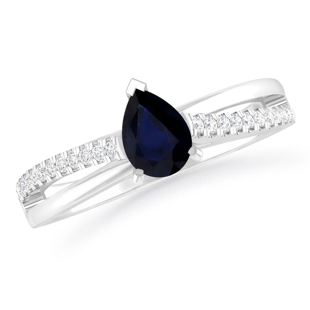 White Gold - Sapphire