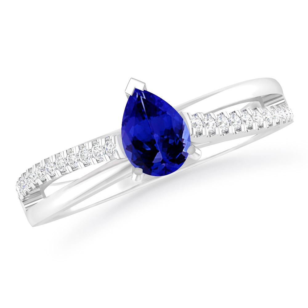 White Gold - Tanzanite