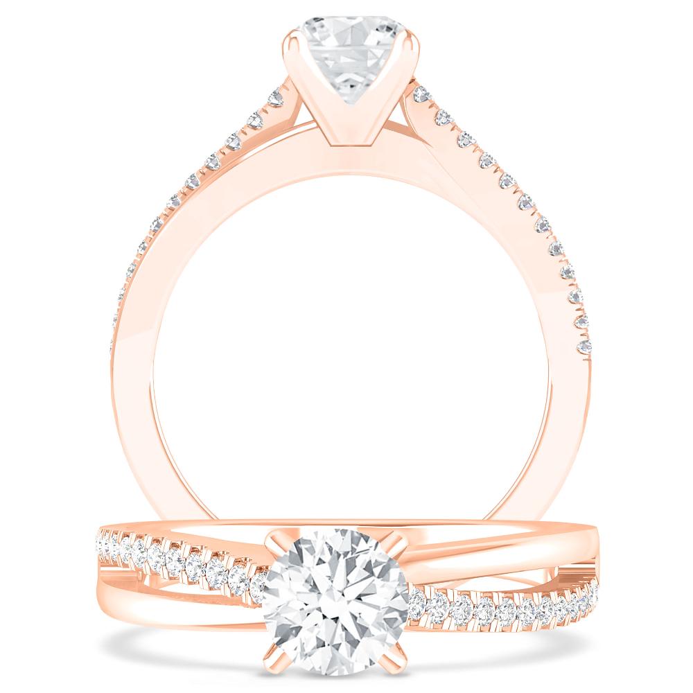 Rose Gold - Diamond