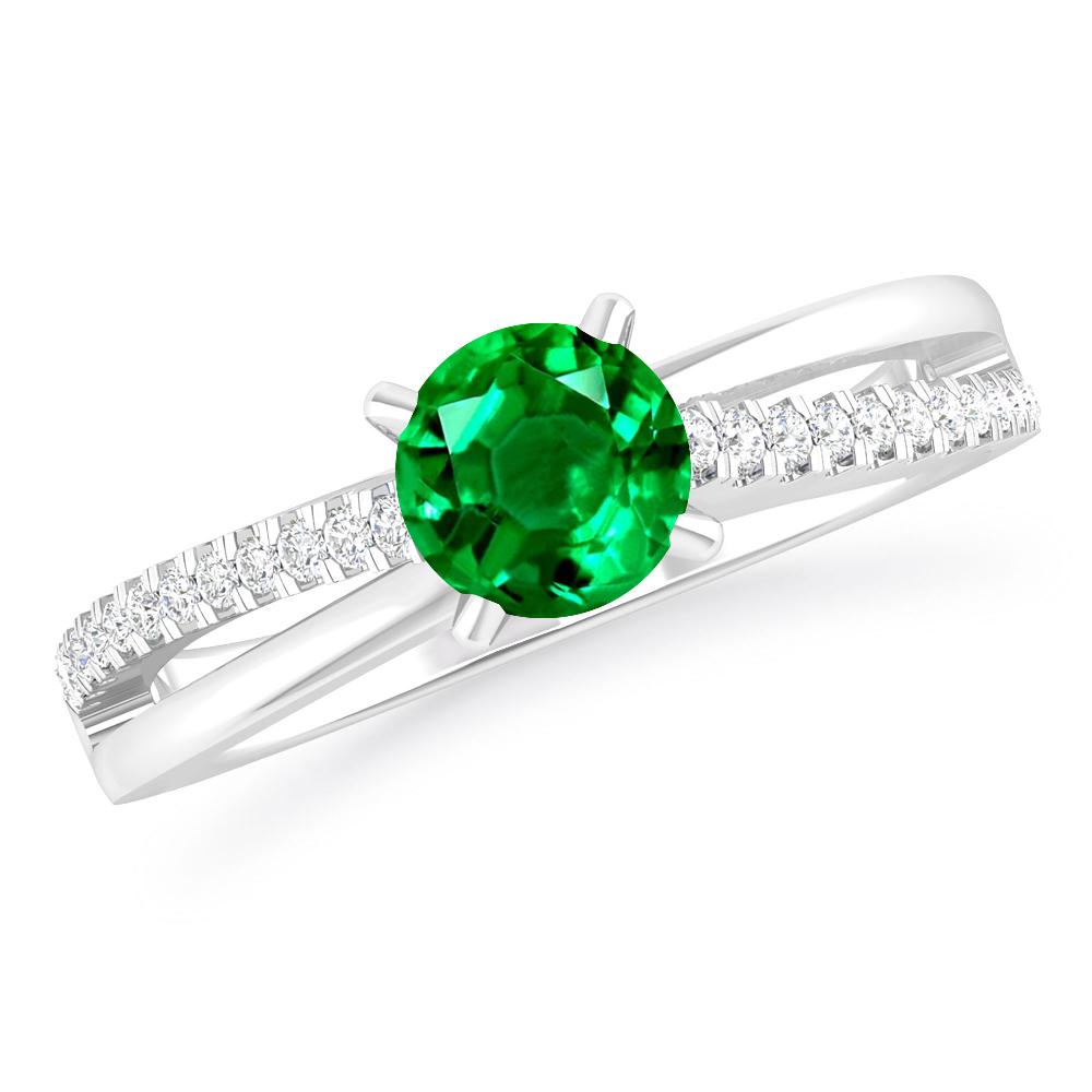 White Gold - Emerald