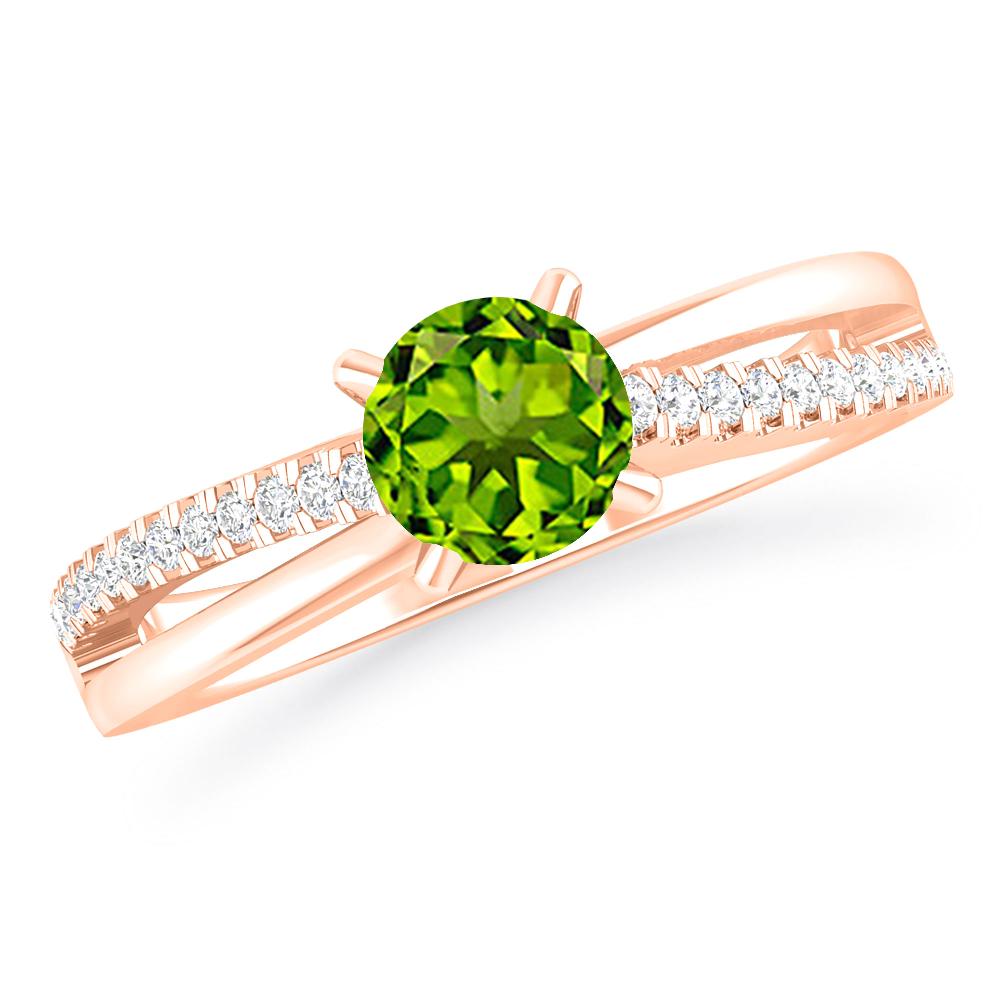 Rose Gold - Peridot