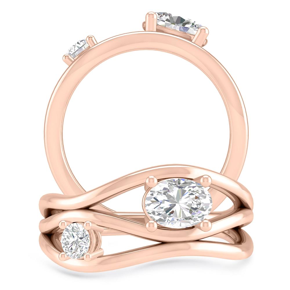 Rose Gold - Oval