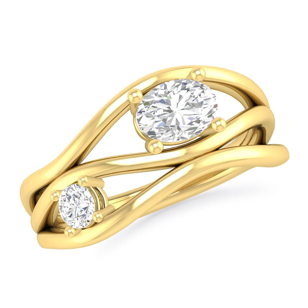 Yellow Gold - Oval