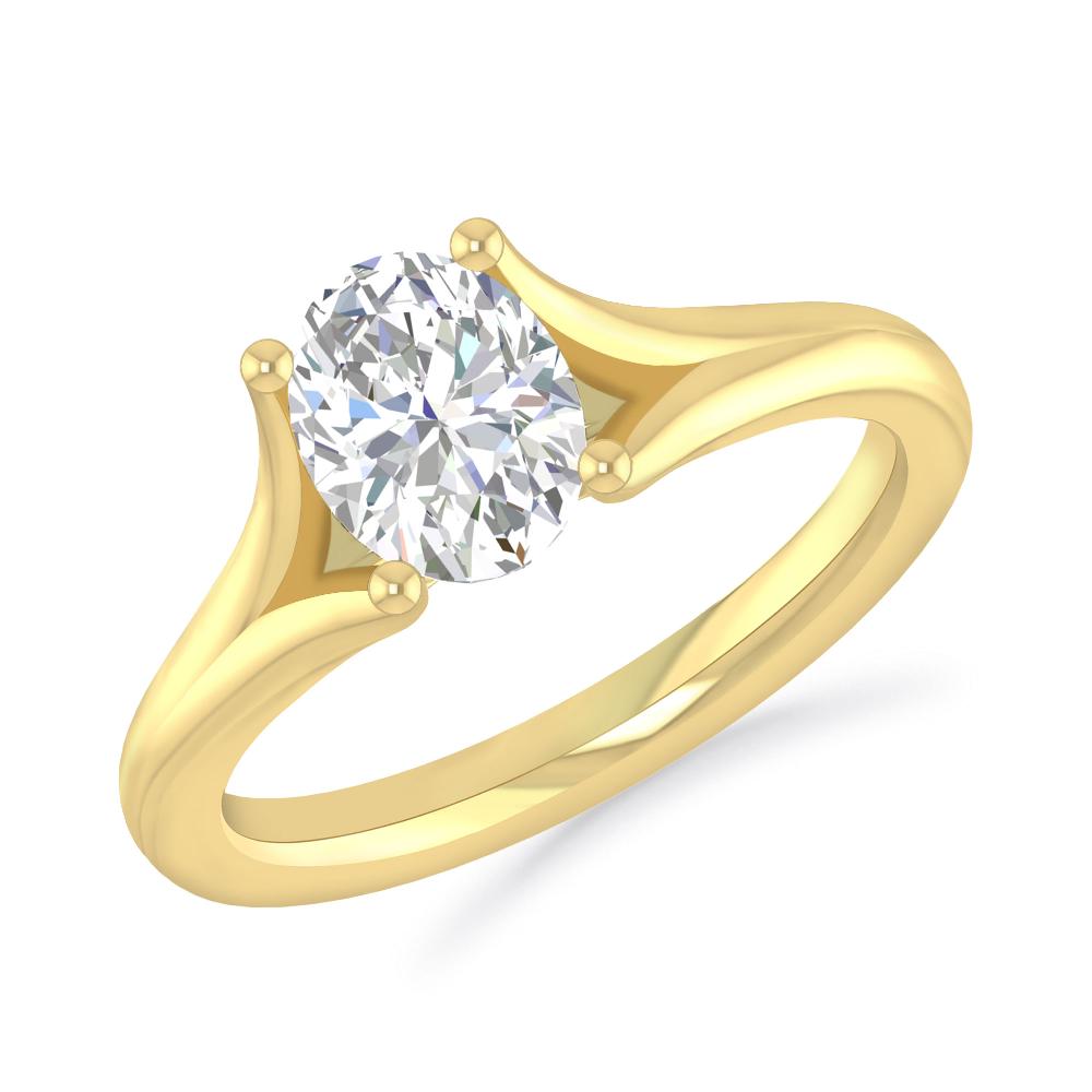 Yellow Gold - Oval