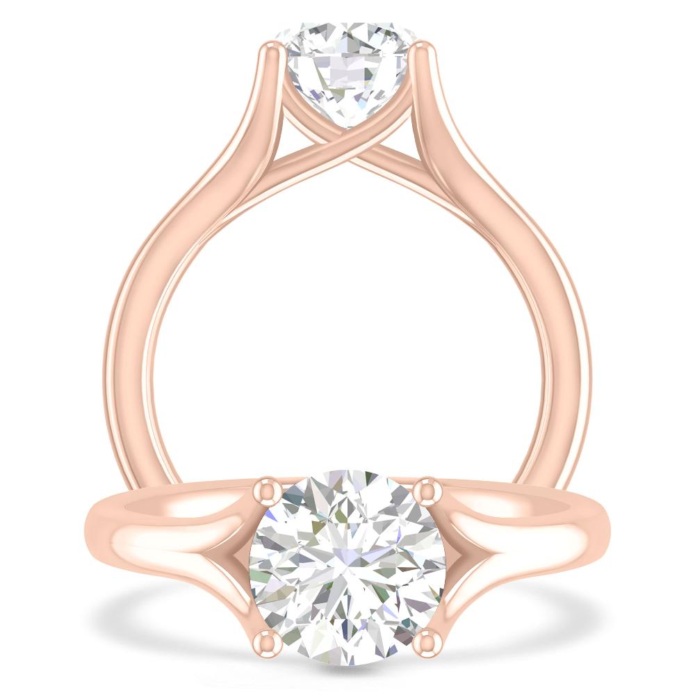 Rose Gold - Round