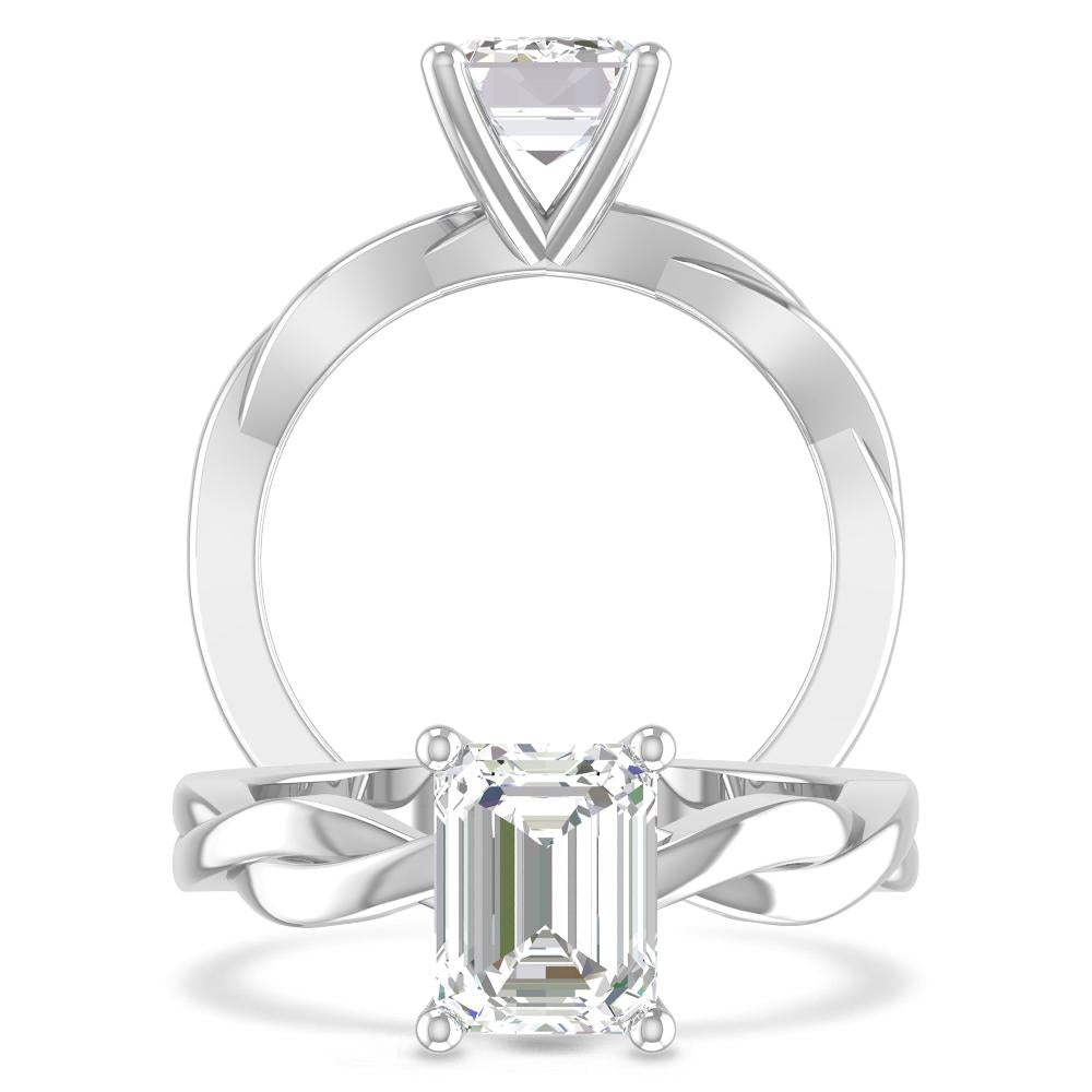 White Gold - Emerald