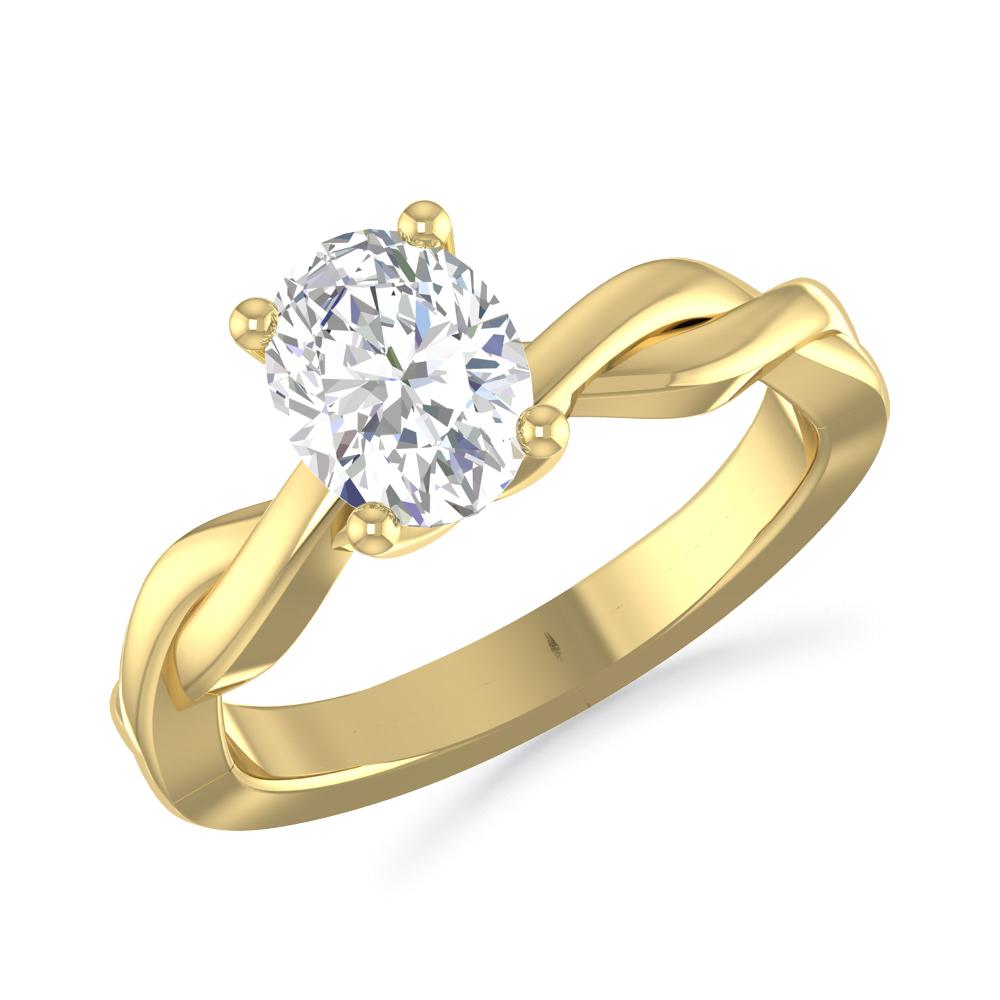 Yellow Gold - Oval