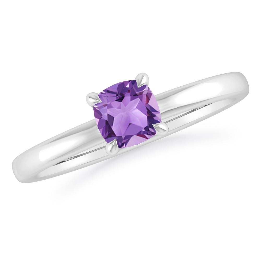 White Gold - Amethyst