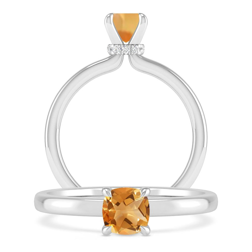 White Gold - Citrine