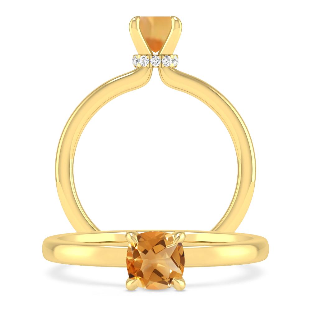 Yellow Gold - Citrine