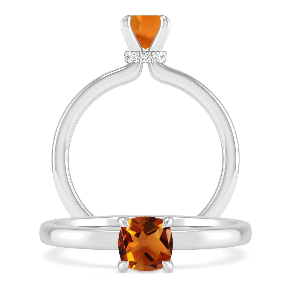 White Gold - Citrine