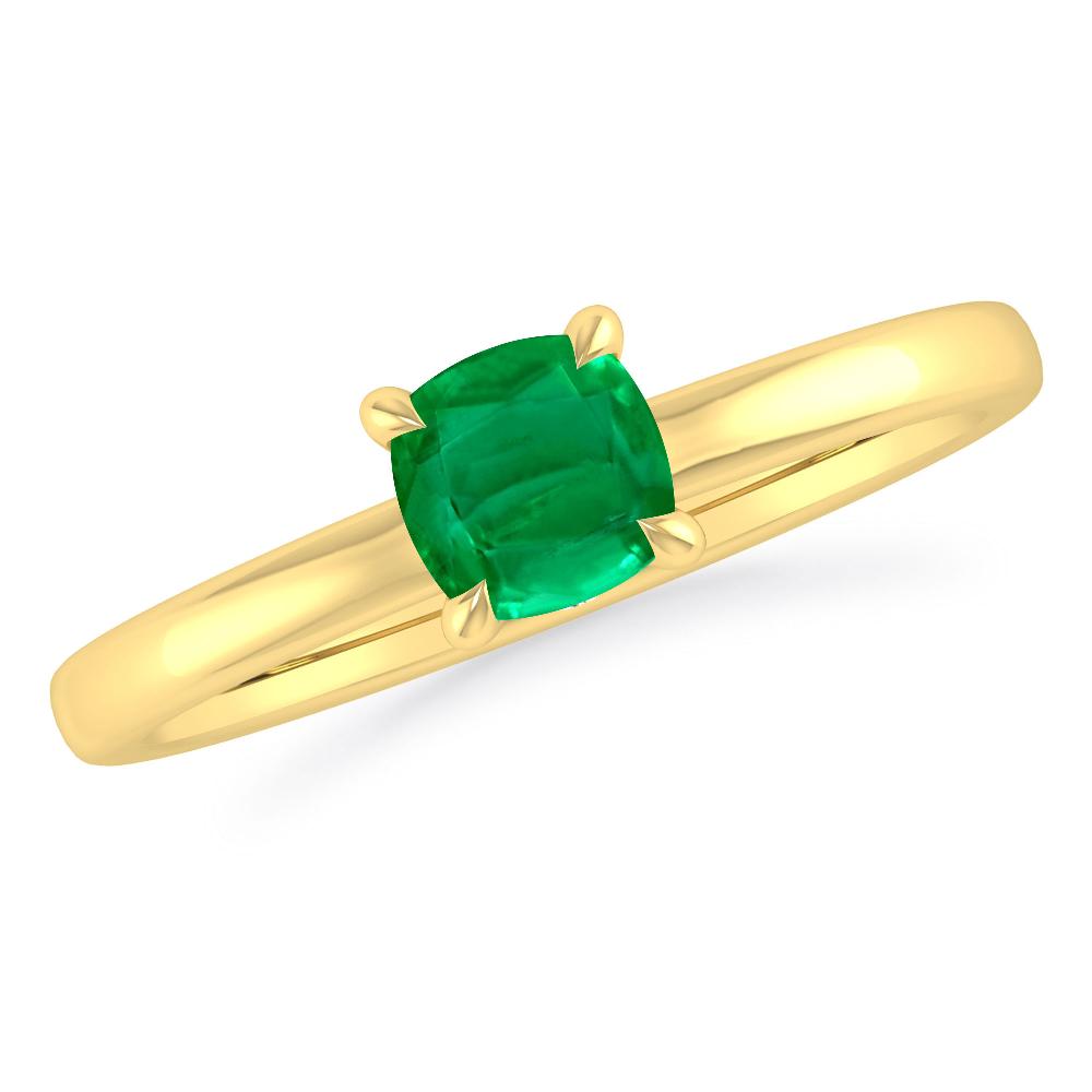 Yellow Gold - Emerald