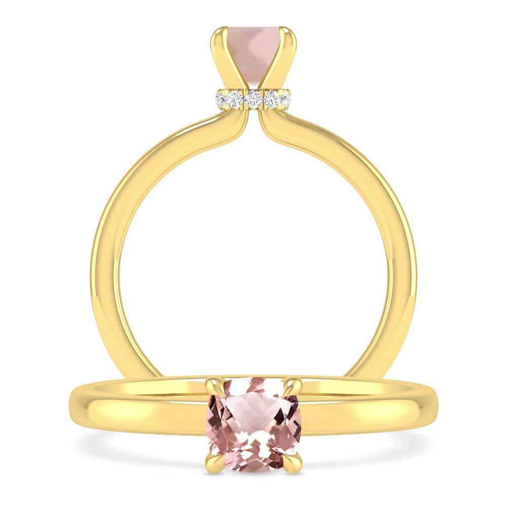 Yellow Gold - Morganite