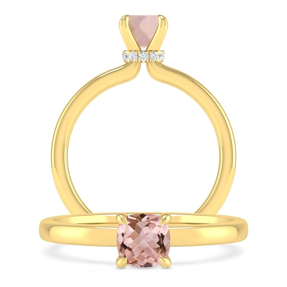 Yellow Gold - Morganite