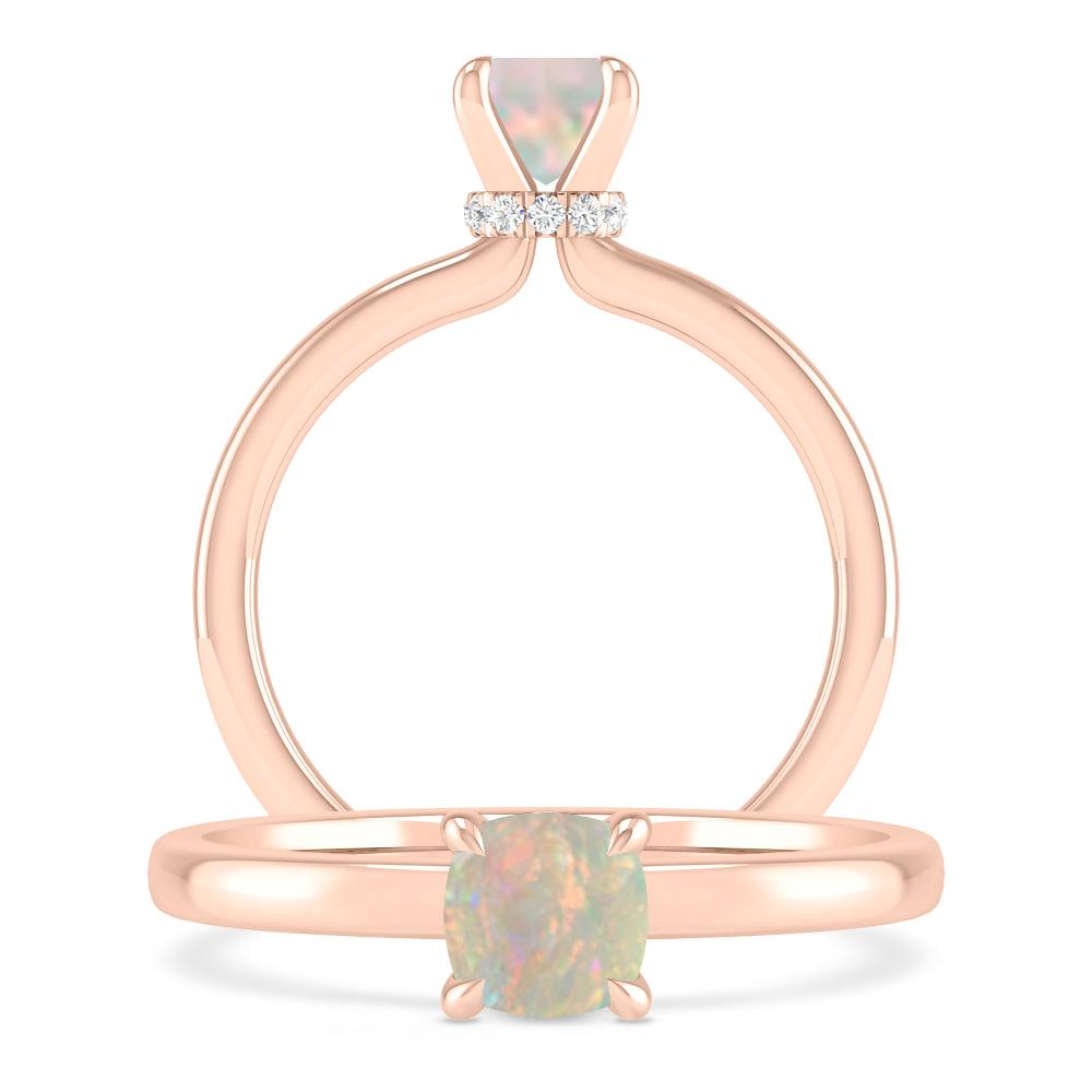 Rose Gold - Opal