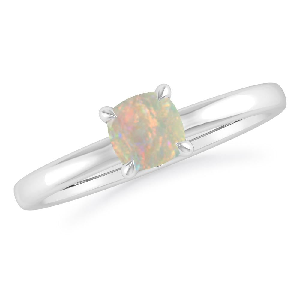 White Gold - Opal