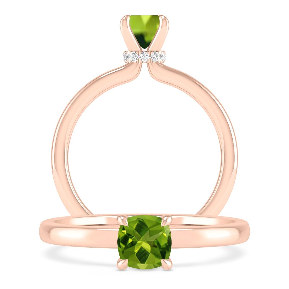 Rose Gold - Peridot