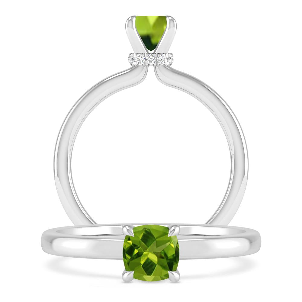 White Gold - Peridot