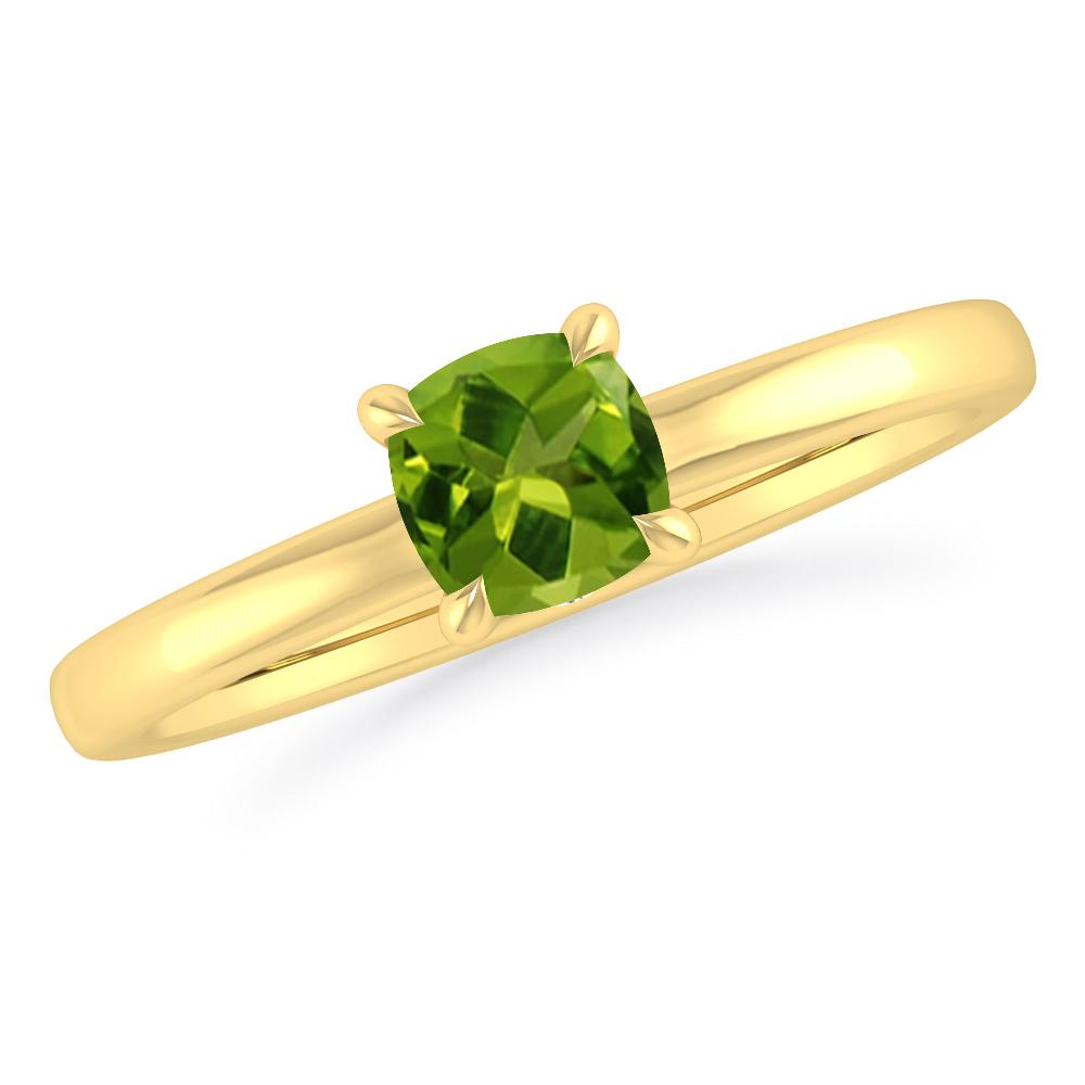 Yellow Gold - Peridot