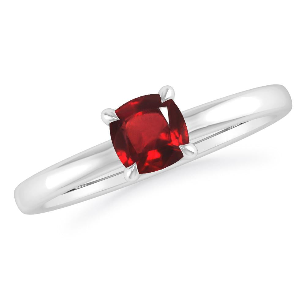 White Gold - Ruby