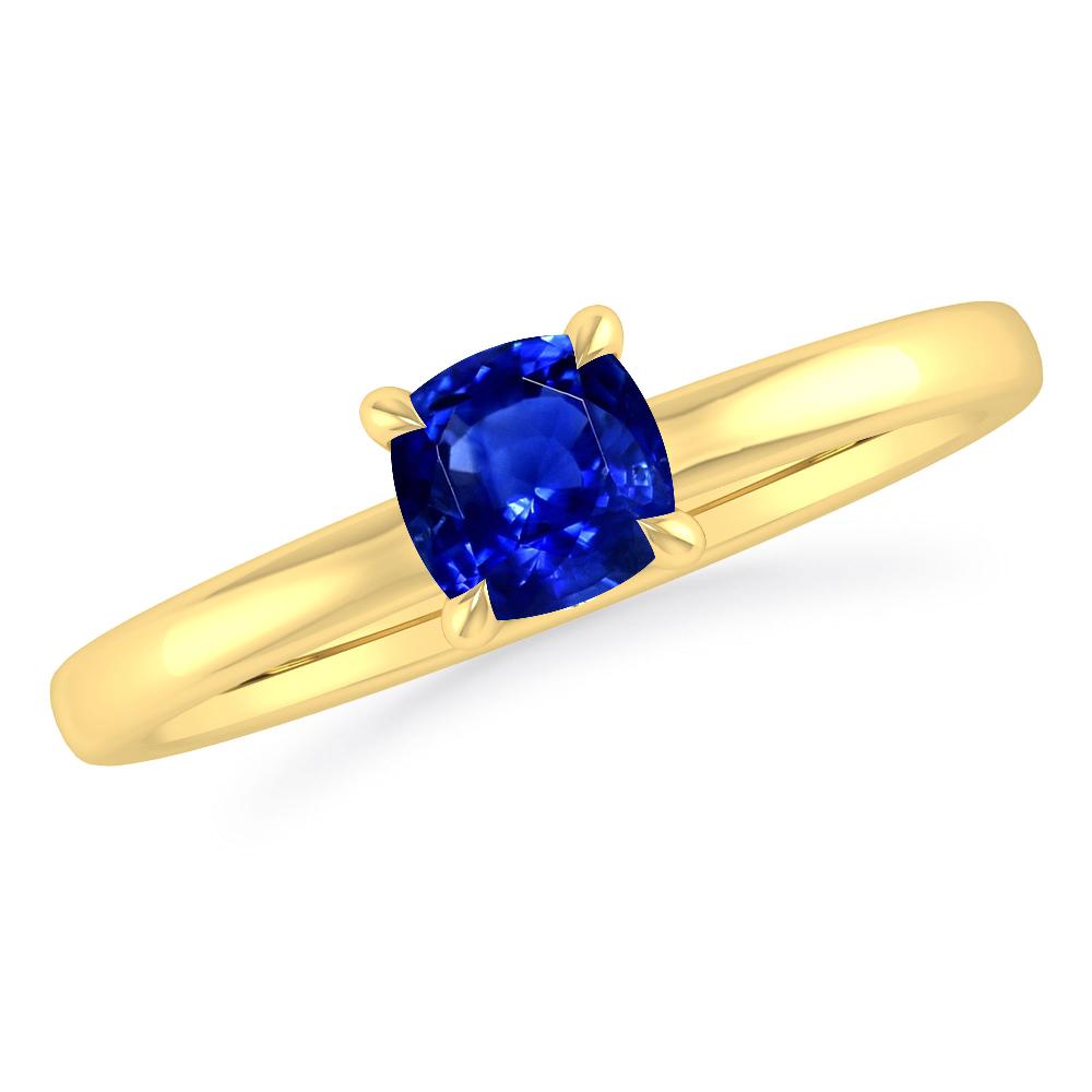 Yellow Gold - Sapphire