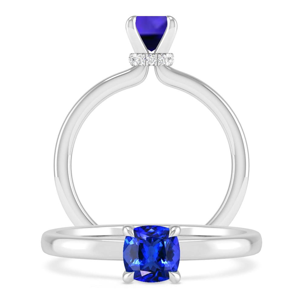 White Gold - Tanzanite