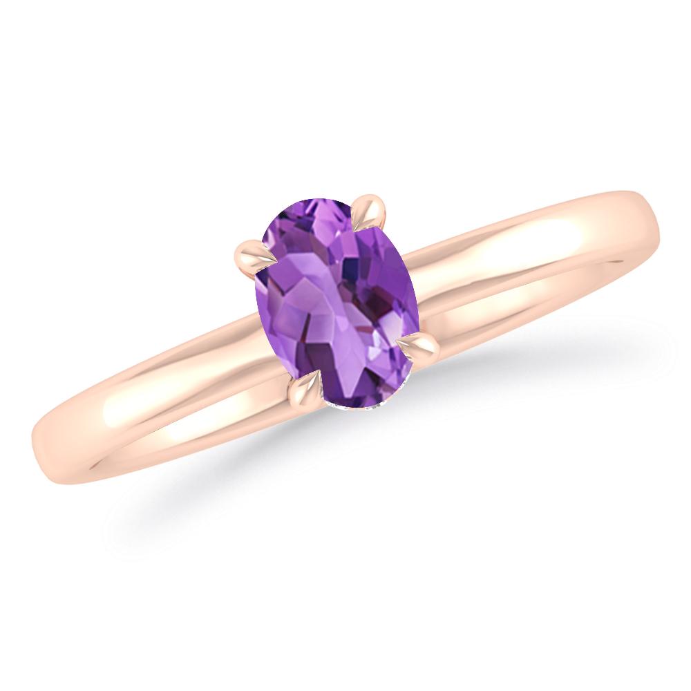 Rose Gold - Amethyst