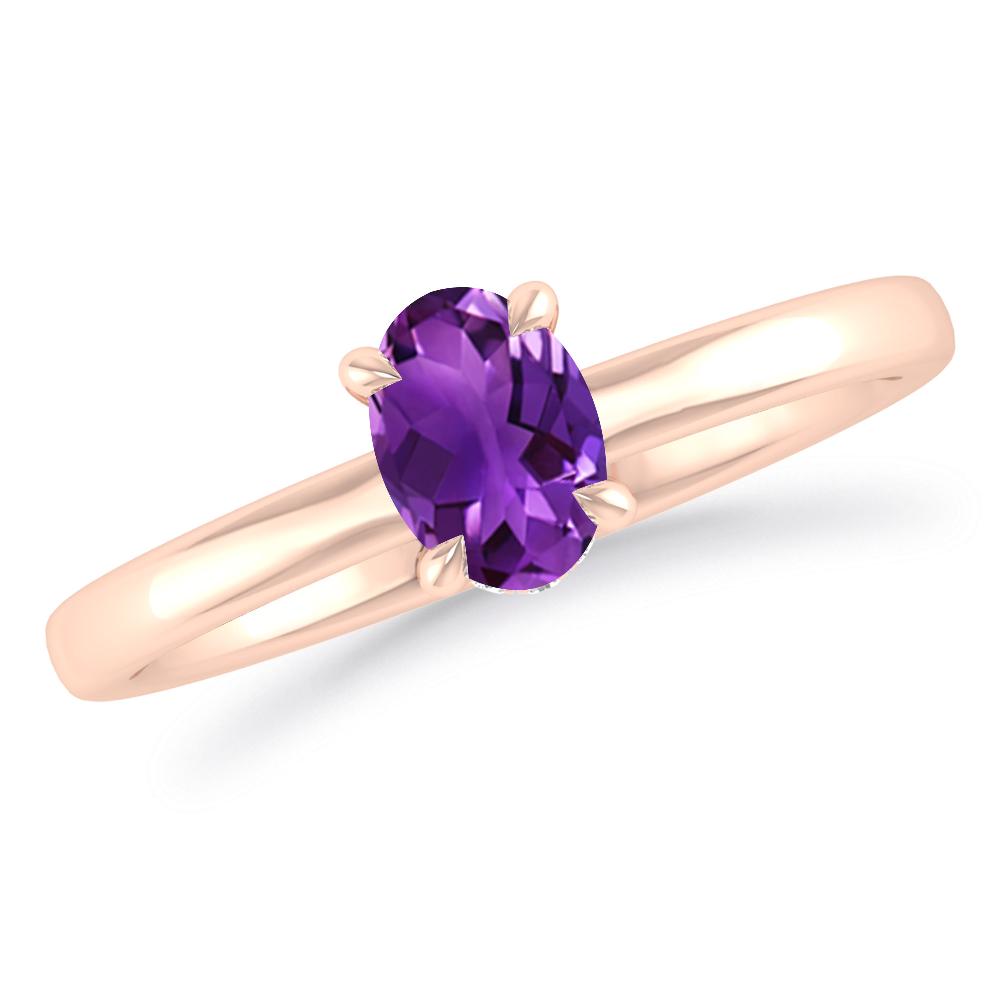 Rose Gold - Amethyst