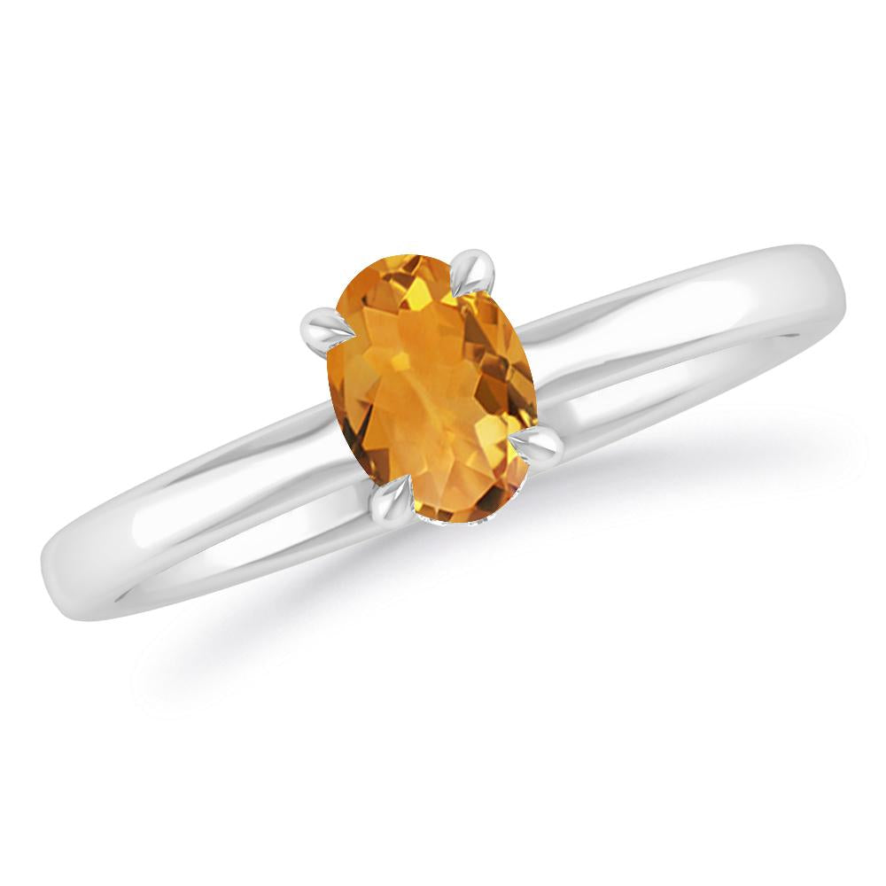 White Gold - Citrine