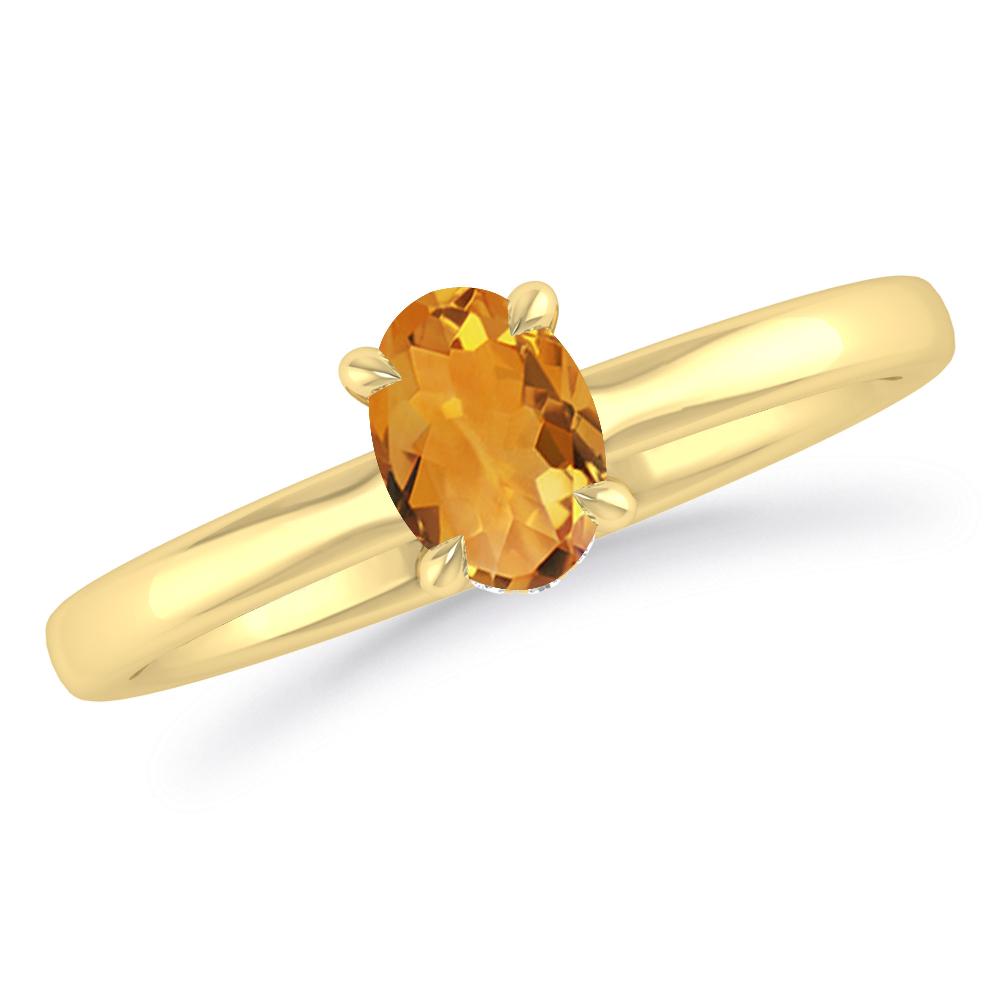 Yellow Gold - Citrine