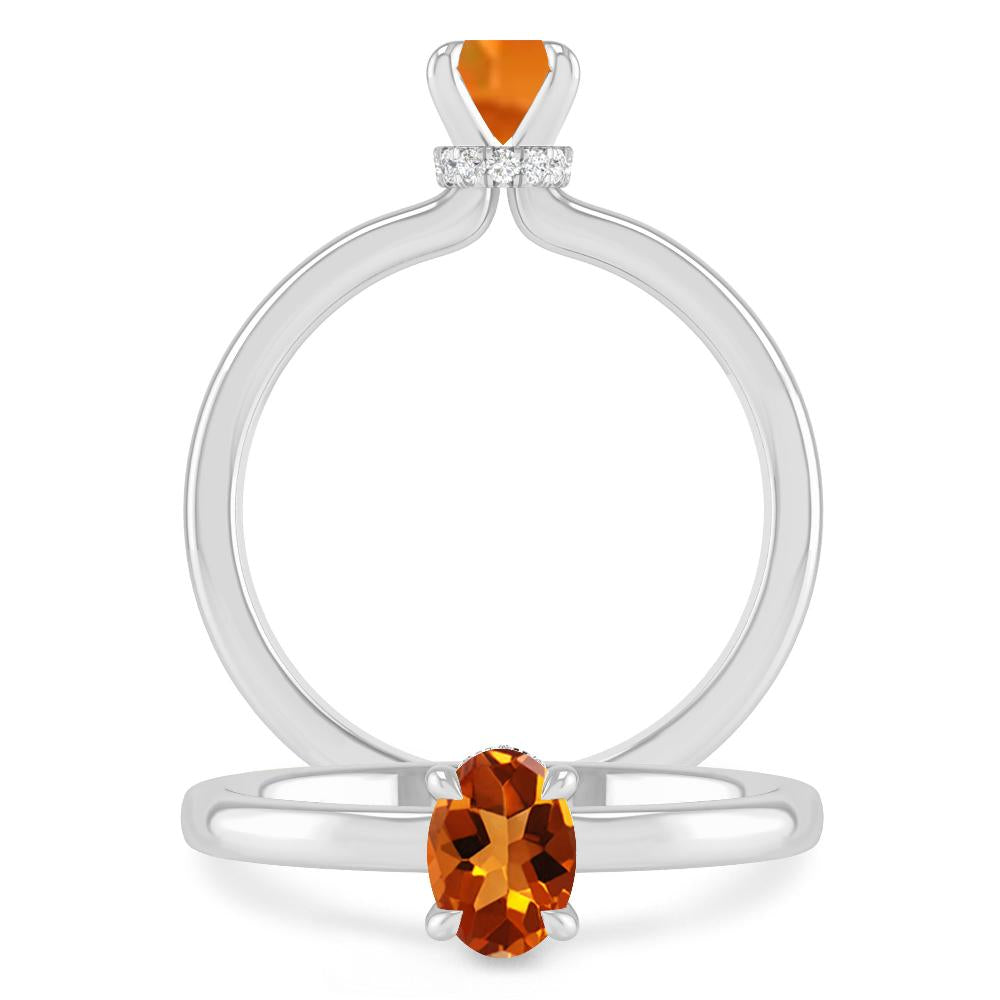 White Gold - Citrine