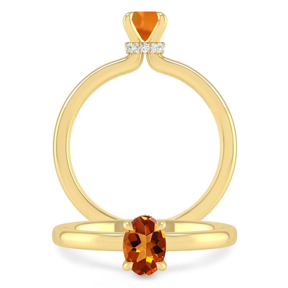 Yellow Gold - Citrine