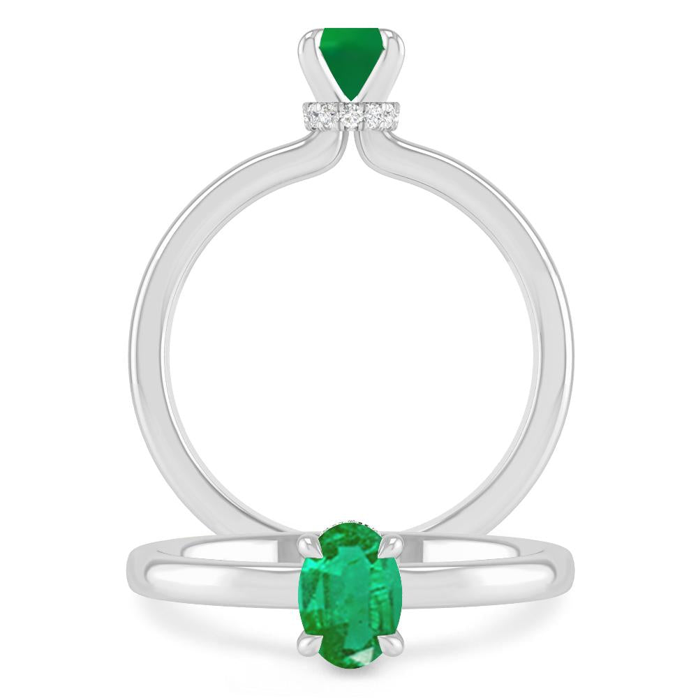 White Gold - Emerald