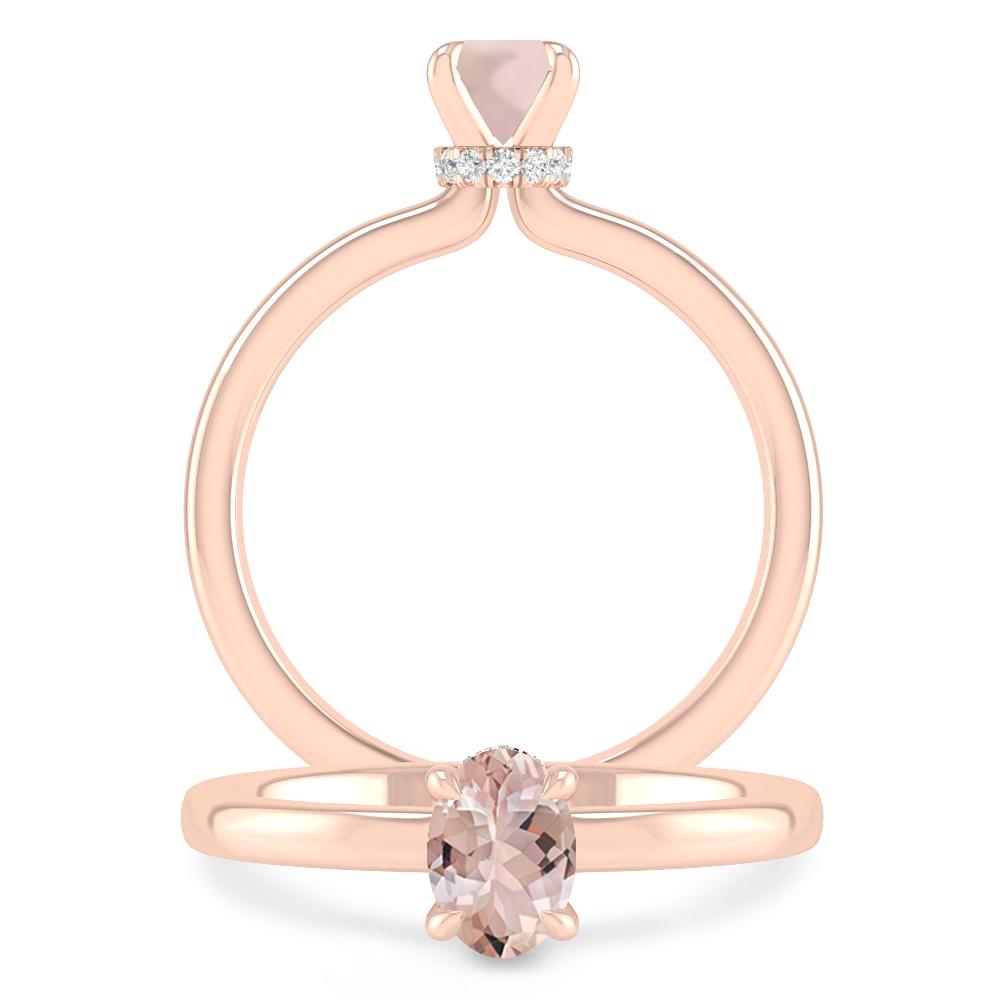 Rose Gold - Morganite