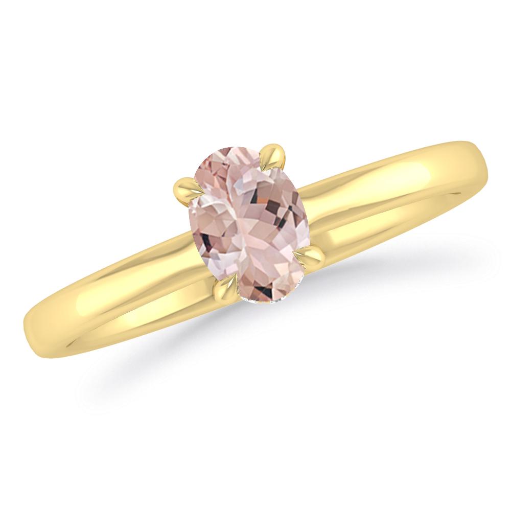 Yellow Gold - Morganite