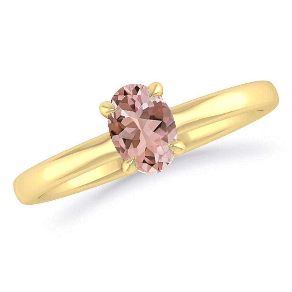 Yellow Gold - Morganite