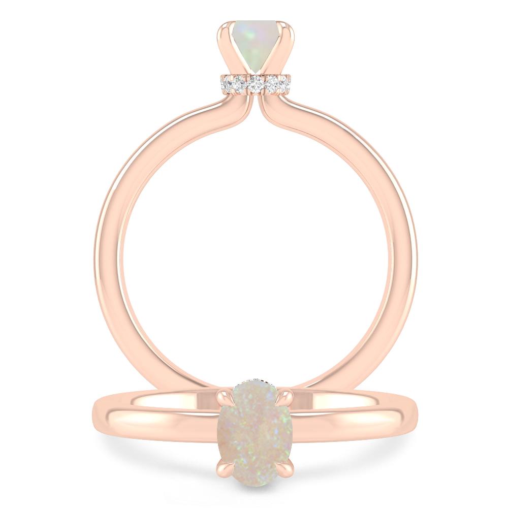 Rose Gold - Opal