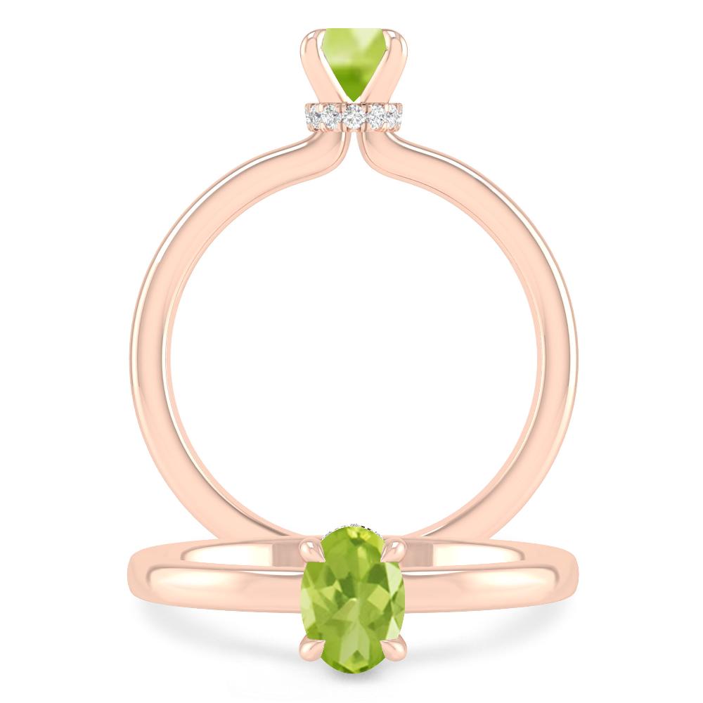 Rose Gold - Peridot